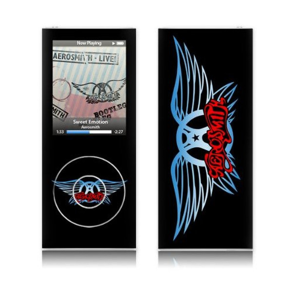 MusicSkins MS-AERO10005 Cover case Schwarz, Blau, Rot MP3/MP4-Schutzhülle