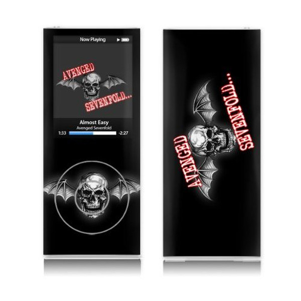 MusicSkins MS-AVEN10005 Cover Black,Red,White MP3/MP4 player case