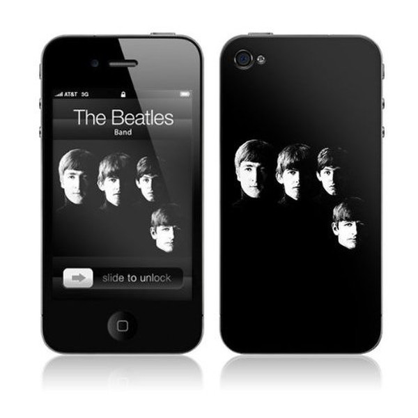 MusicSkins MS-BEAT30133 Cover case Черный, Белый чехол для мобильного телефона