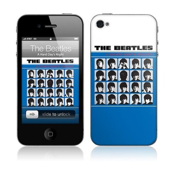 MusicSkins MS-BEAT80133 Cover case Черный, Синий, Белый чехол для мобильного телефона