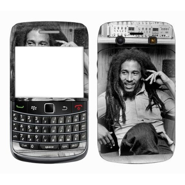 MusicSkins MS-BOB70043 Cover case Черный, Белый чехол для мобильного телефона