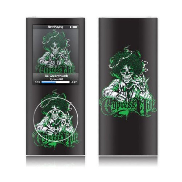 MusicSkins MS-CYPR10005 Cover Black,Green,White MP3/MP4 player case