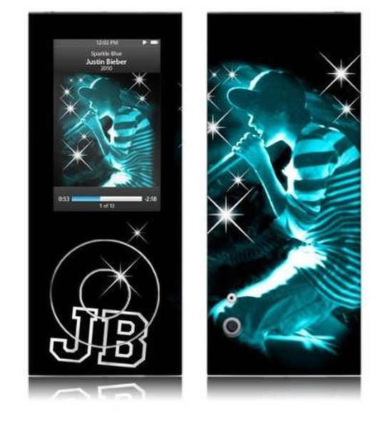 MusicSkins MS-JB130039 Cover Blue MP3/MP4 player case