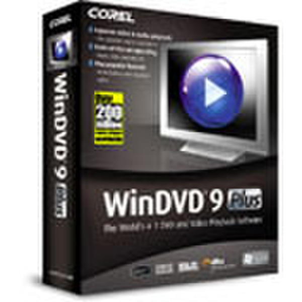 Corel WinDVD® 9 Plus, Win32, DE