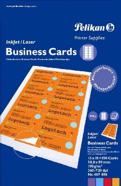 Pelikan Business Cards визитная карточка