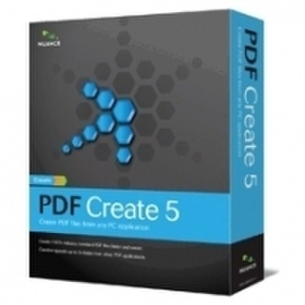 Nuance PDF Create! 5, DE, 10 users