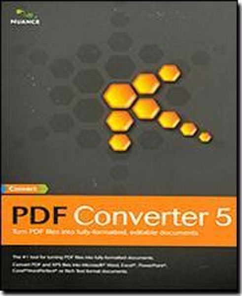 Nuance PDF Converter 5, DE