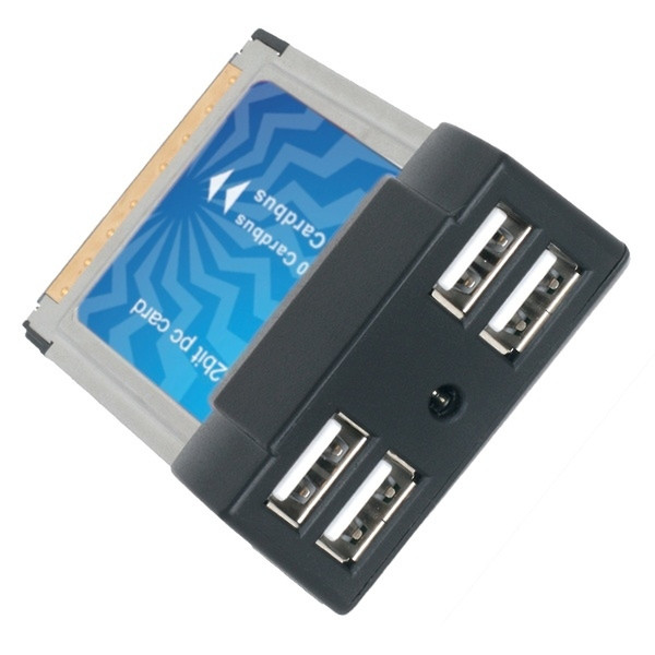 MS-Tech PCMCIA USB 2.0 Card USB 2.0 интерфейсная карта/адаптер