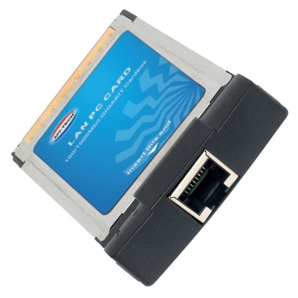 MS-Tech Gigabit LAN PCMCIA Card 1000Мбит/с сетевая карта