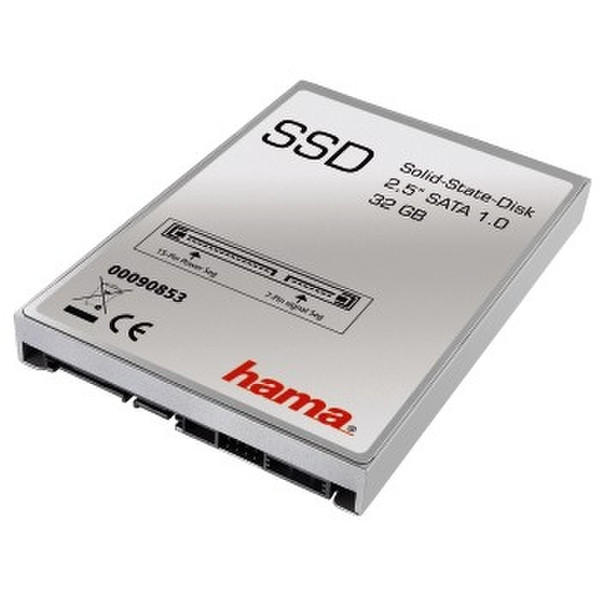 Hama High-Speed Solid-State Disk Flash Memory Hard Drive, 32GB, 2.5