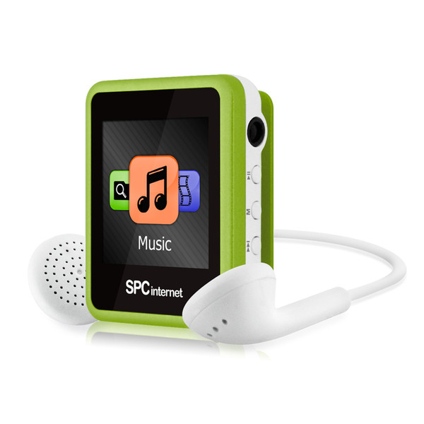 SPC 8234V MP4 4ГБ Зеленый MP3/MP4-плеер