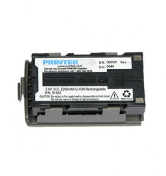 Printek 91862 Lithium-Ion 2200mAh 7.4V rechargeable battery