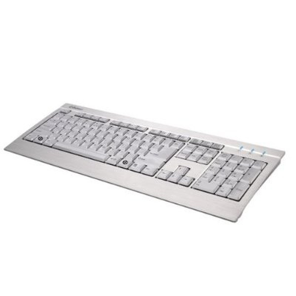 Enermax Aurora Premium RF Wireless Silber Tastatur