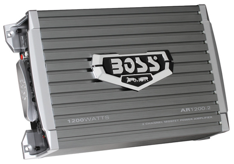 Boss Audio Systems Armor 2.0 Автомобиль Проводная Алюминиевый усилитель звуковой частоты