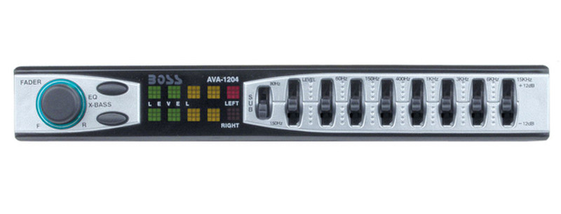 Boss Audio Systems AVA1204 7.1 Дома Проводная Черный усилитель звуковой частоты