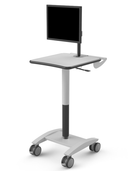 Best Mounting C1-11118-W09 PC Multimedia cart White multimedia cart/stand