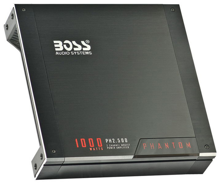 Boss Audio Systems Phantom 2.0 Автомобиль Проводная Черный усилитель звуковой частоты