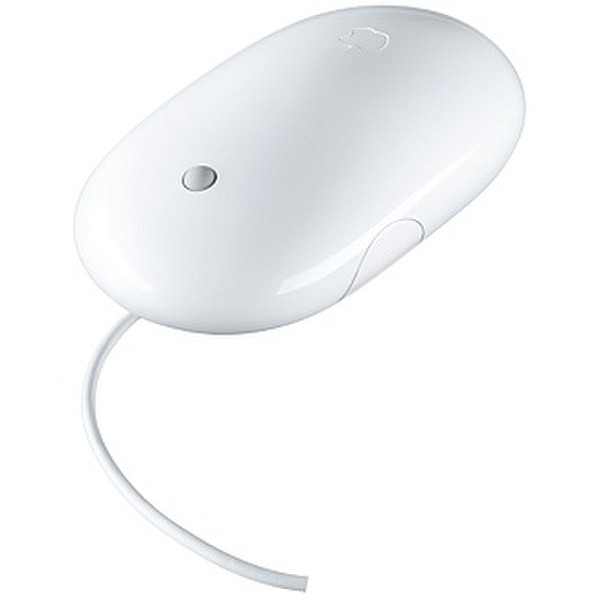 Apple Wired Mighty Mouse USB USB Optisch Weiß Maus