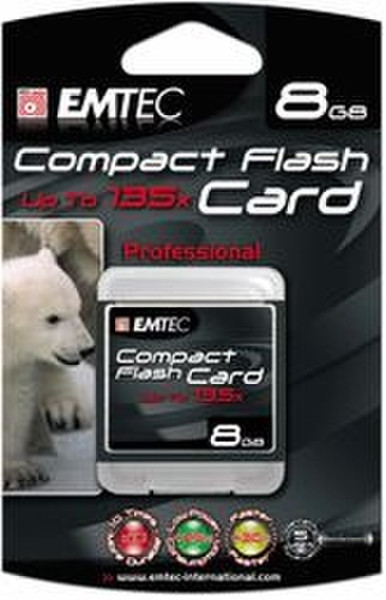Emtec Compact Flash High Speed 8GB 8GB Kompaktflash Speicherkarte