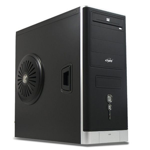 Spire BlackFin Full-Tower Black,Silver computer case