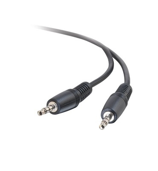 Accu-Tech 2206-40412-003 1m 3.5mm 3.5mm Schwarz Audio-Kabel