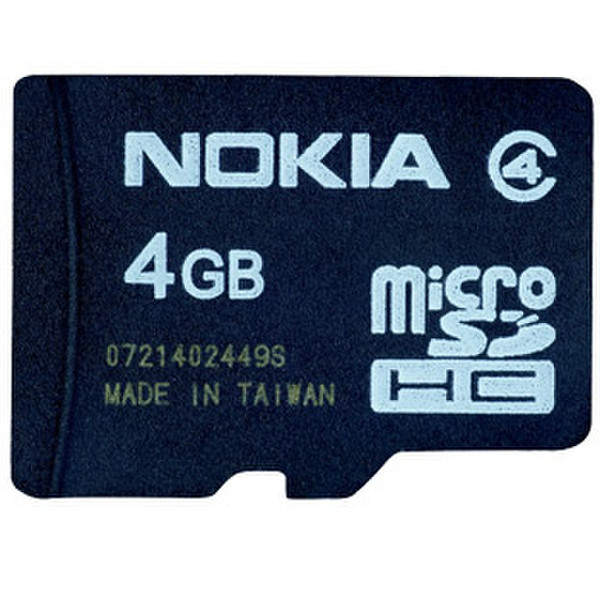 Nokia 4 GB microSDHC Card MU-41 4GB SDHC Speicherkarte