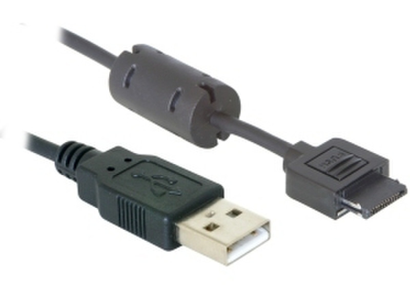 DeLOCK USB cable 2.0 mini 12-Pin Canon 1,5m 1.5м USB A Черный кабель USB