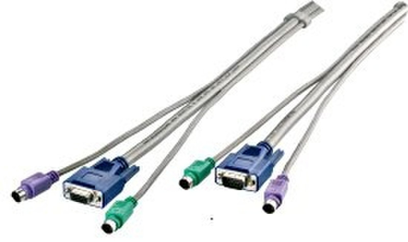 LevelOne 90cm Daisy Chain Cable KVM cable