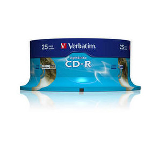 Verbatim CD-R Lightscribe V1.2 CD-R 700MB 25pc(s)