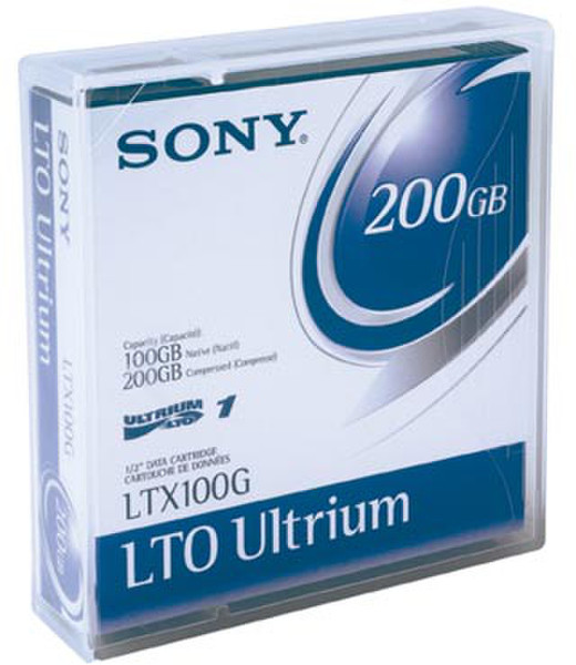 Sony Data Cart 100-200GB 609m LTO 1pk