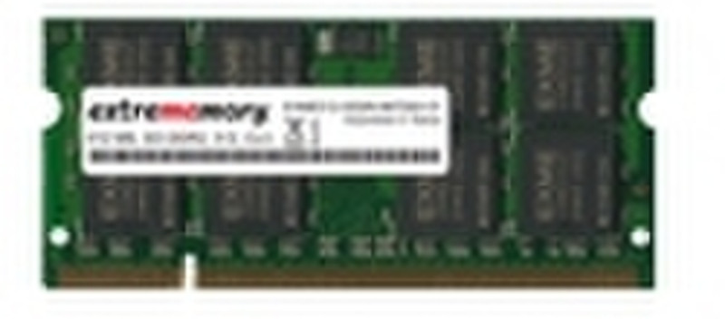 Extrememory 1 GB SO-DIMM Memory Module 1ГБ DDR2 800МГц модуль памяти
