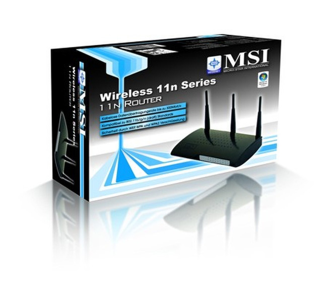 MSI RG70SE Schwarz WLAN-Router