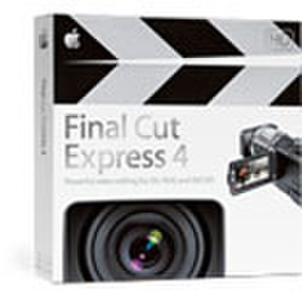Apple Final Cut Express HD MB339D/A video software