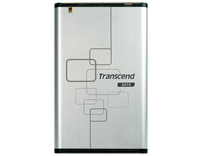 Transcend StoreJet™ 2.5 SATA, 250GB, Silver 250GB Silber Externe Festplatte