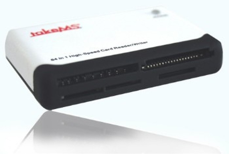 takeMS 64in1 SDHC Cardreader Mini Белый устройство для чтения карт флэш-памяти
