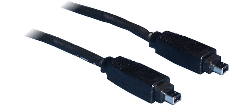 DeLOCK FireWire Cable 4p/4p - 1.8m 1.8m Black firewire cable