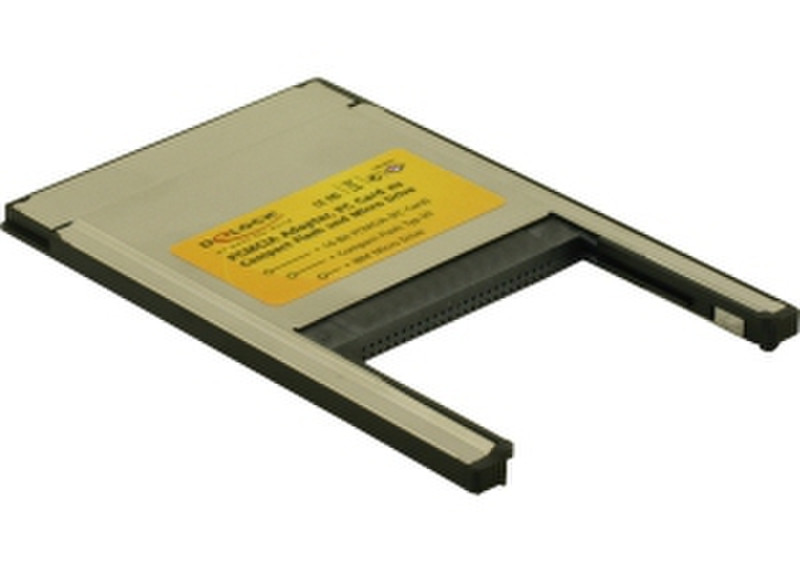 DeLOCK PCMCIA Card Reader 2 in 1 Compact Flash I/II - IBM Microdrive Typ II PC Card PCMCIA Kartenleser
