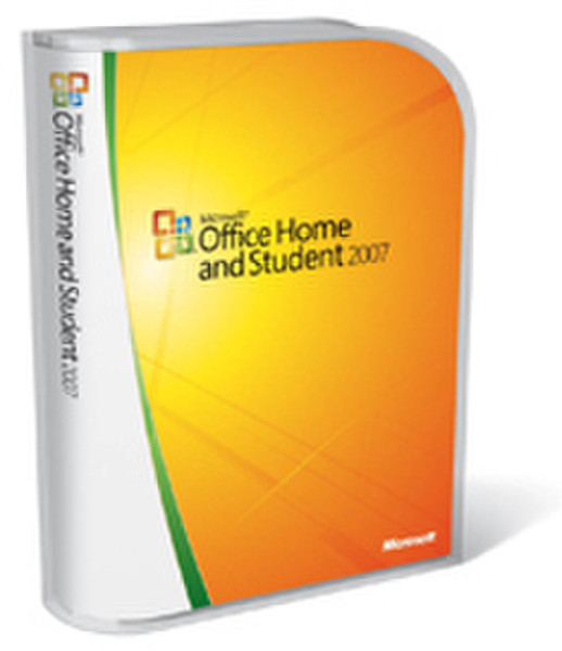 Microsoft Office Home & Student 2007, Win32, MLK, OEM (ES) 1user(s) Spanish