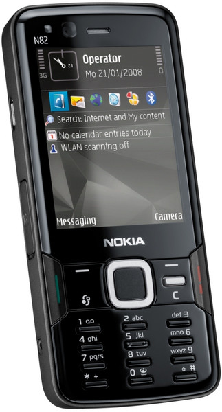 Nokia N82 Schwarz Smartphone