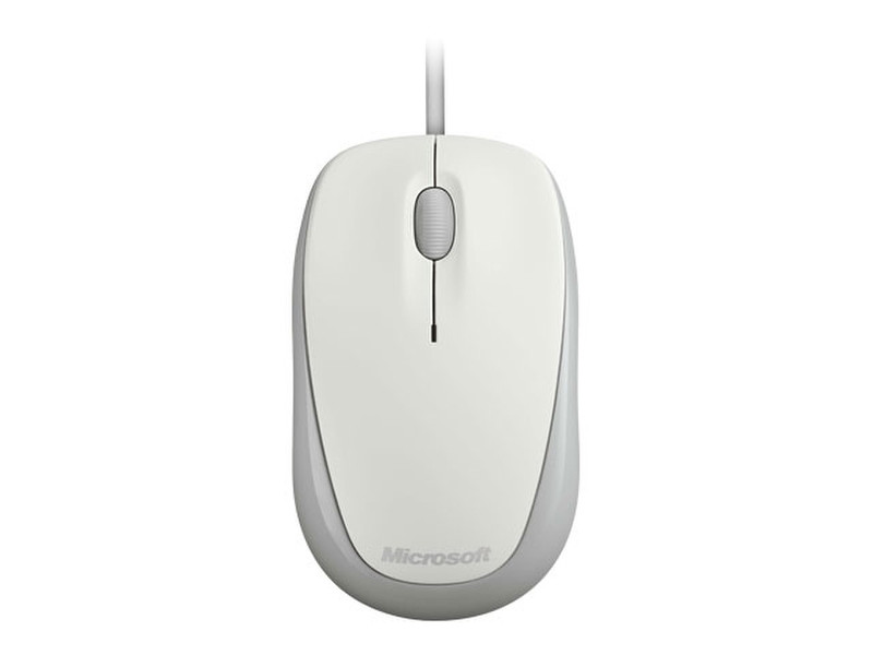 Microsoft Compact Optical Mouse 500 USB Optisch 800DPI Weiß Maus