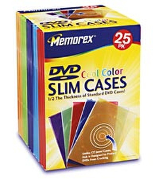 Memorex DVD Storage Cases Multicolour