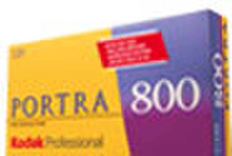 Kodak Professional PORTRA 800, ISO 135, 35-pic, 1 Pack 35shots colour film