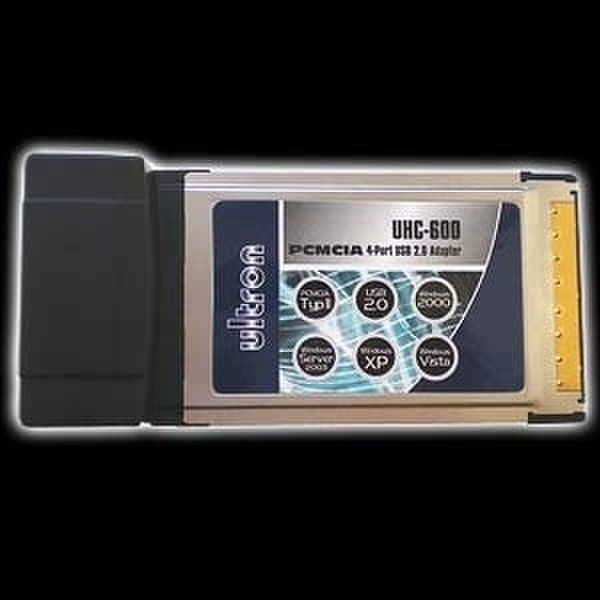 Ultron USB-Hub 2.0 4-Port 480Mbit/s Schnittstellenhub