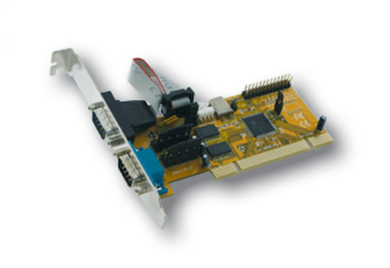 EXSYS 2S Serial RS-232 PCI card w/ 16C950, 32-Bit Schnittstellenkarte/Adapter