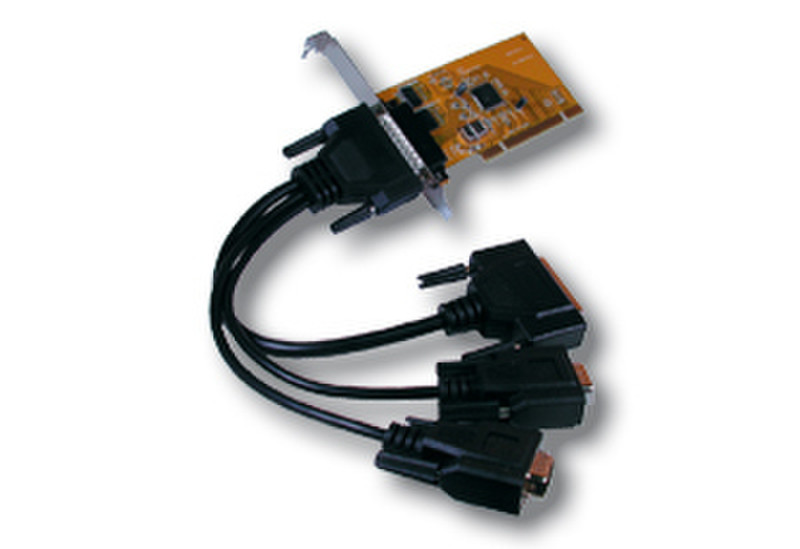 EXSYS 2S Serial/1P Parallel Multi I/O PCI card (incl. LowProfile Bracket) interface cards/adapter