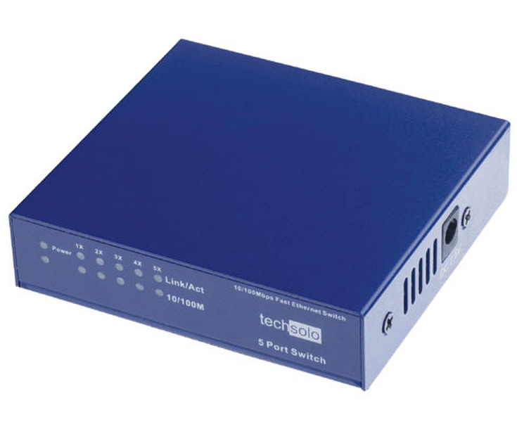 Techsolo 5-port Network Switch Unmanaged