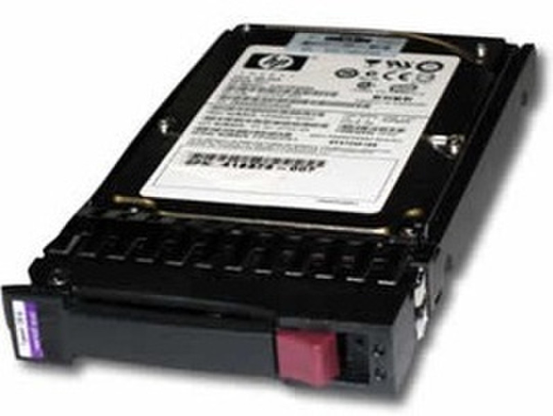 Hewlett Packard Enterprise 72GB, 15K rpm, Hot Plug, SAS, 2.5'', Single Port 72GB SAS internal hard drive