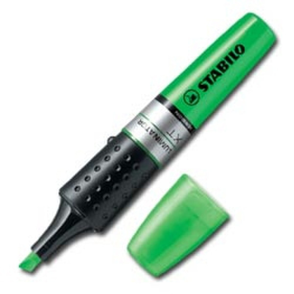 Stabilo Luminator Скошенный наконечник Зеленый 1шт маркер