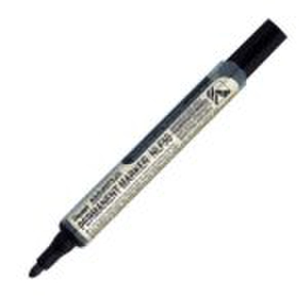 Pentel Maxiflo NLF50 1.5 - 3 mm Black 12 pieces permanent marker