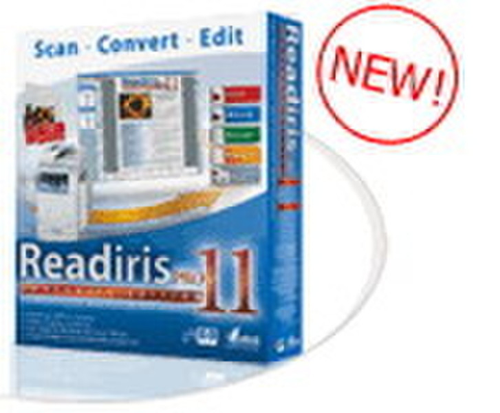 I.R.I.S. ReadIris Pro 11 Corporate Edition, Win/DE